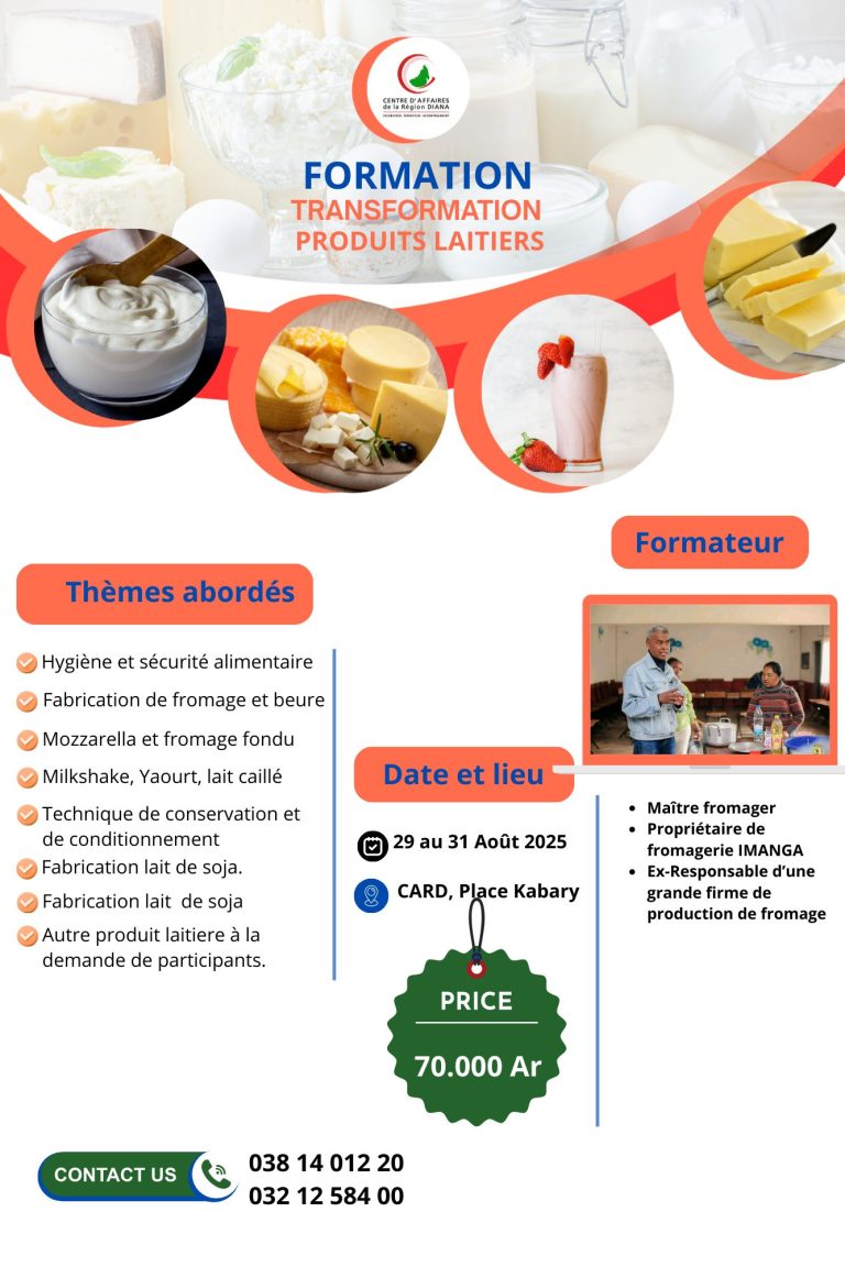 TRANSFORMATION PRODUIT LAITIER diego