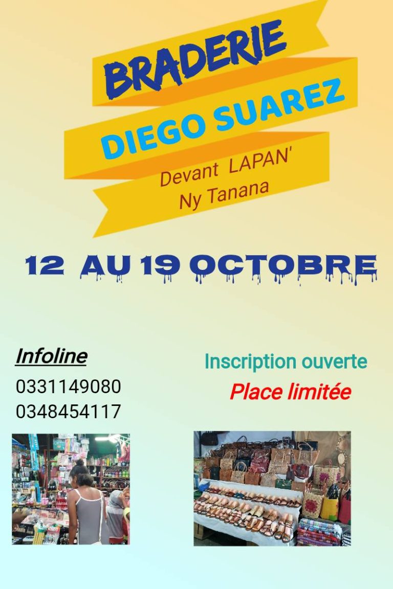 Braderie tournée Diana