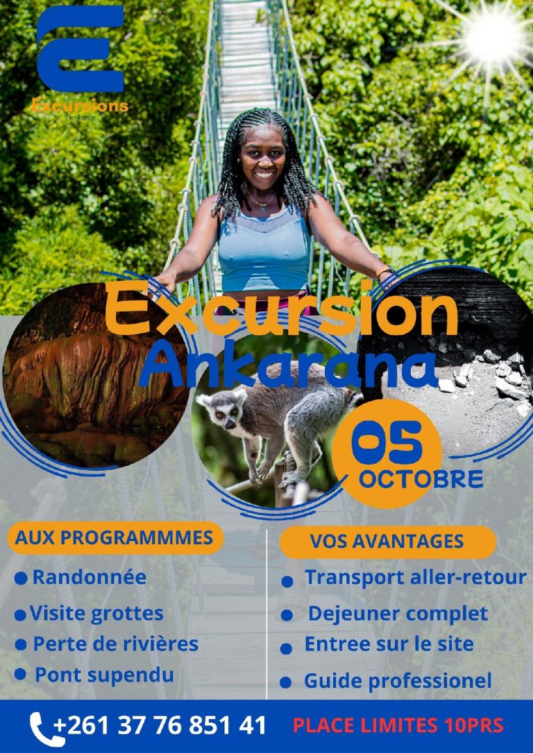 Excursions de luxe ankarana
