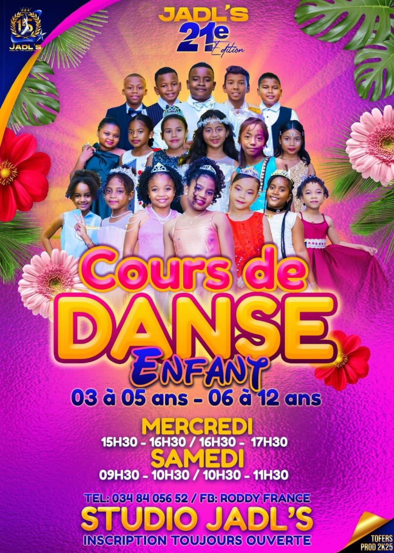 Cours de danse enfant diego – 21ᵉ édition