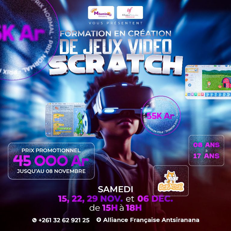 FORMATION - CREATION DE JEU VIDEO SCRATCH diego