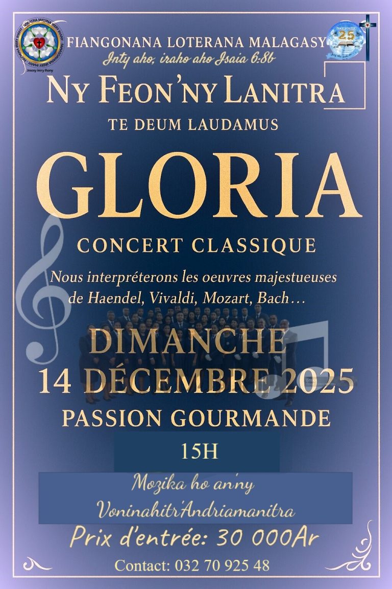 Concert classique – GLORIA diego suarez