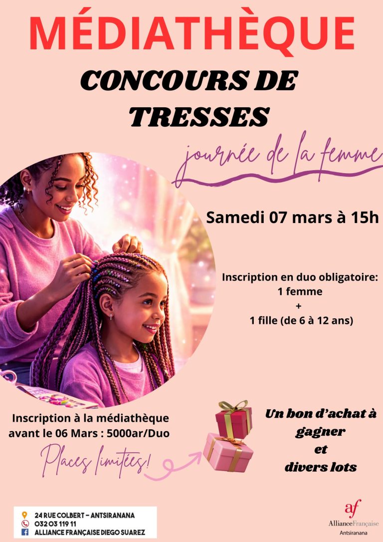 CONCOURS DE TRESSES diego suarez